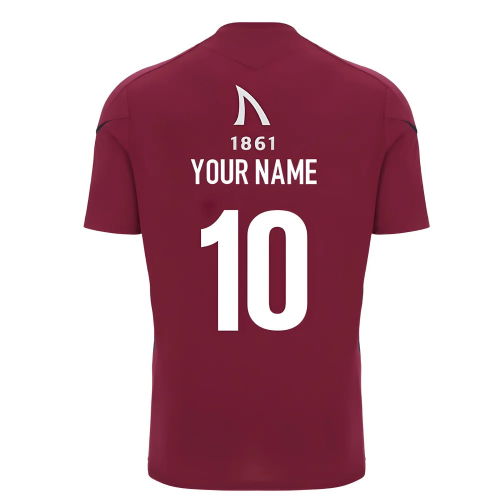 2025-2026 Sale Sharks Training Poly Shirt (Your Name)