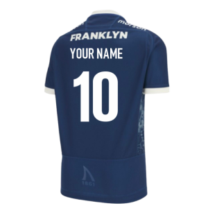 2025-2026 Sale Sharks Home Poly Rugby Shirt (Your Name)