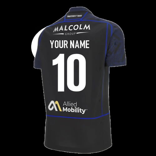 2025-2026 Glasgow Warriors Home Rugby Shirt (Your Name)