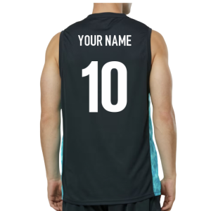 2025-2026 Leinster Performance Sleeveless Tee (Blue Graphite)