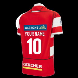 2025-2026 Gloucester Rugby Poly Home Shirt - Kids