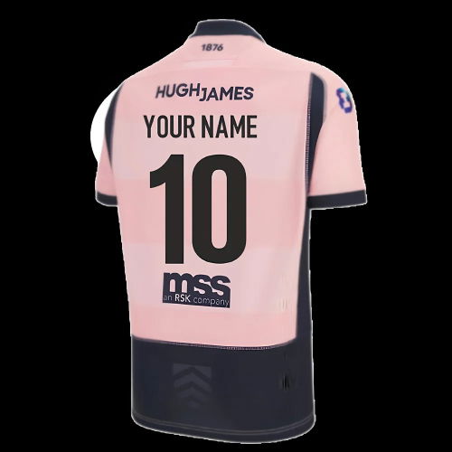 2025-2026 Cardiff Rugby Away Poly Replica Shirt (Your Name)