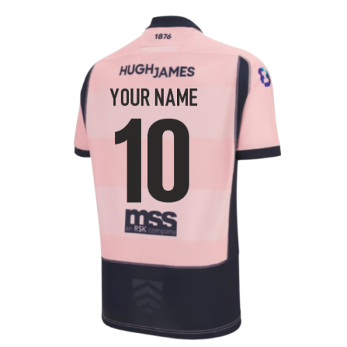 2025-2026 Cardiff Rugby Away Poly Replica Shirt (Your Name)