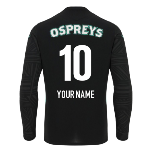 2025-2026 Ospreys Rugby Poly LS Training Tee (Black)