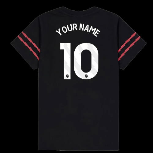Arsenal Graphic T-Shirt (Black) - Kids (Your Name)