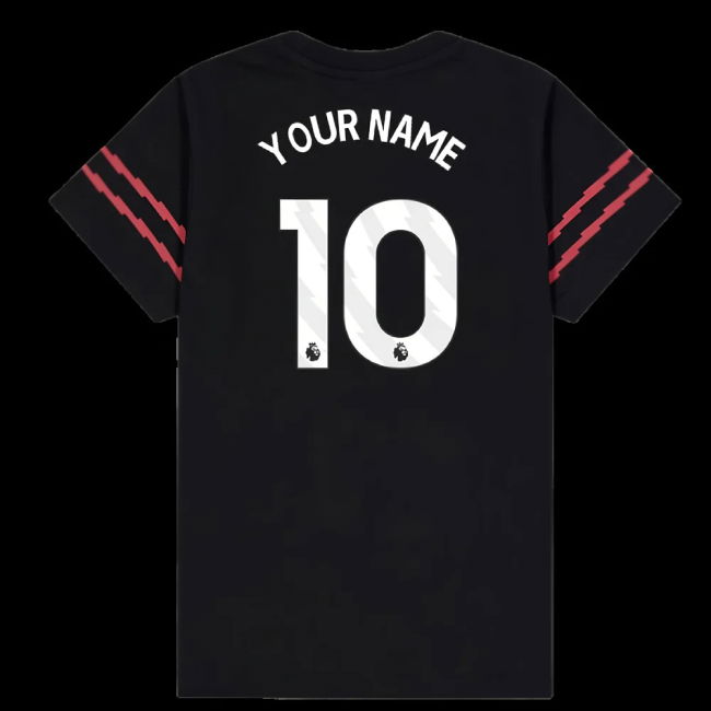 Arsenal Graphic T-Shirt (Black) - Kids (Your Name)