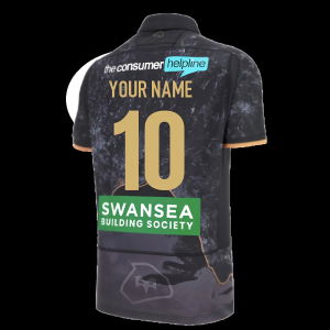 2025-2026 Ospreys Home Poly Replica Rugby Shirt