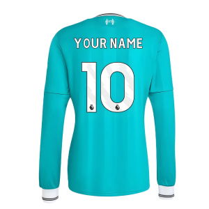 2025-2026 Liverpool Long Sleeve Third Shirt (Your Name)