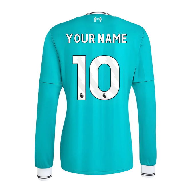 2025-2026 Liverpool Long Sleeve Third Shirt (Your Name)