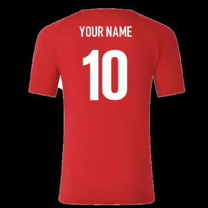 2025-2026 Saracens Pre Match Short Sleeve Tee (Red)