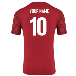 2025-2026 Saracens Performance Short Sleeve Tee (Rythmic Red)