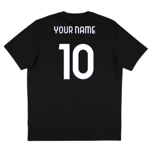 2025-2026 Juventus Seasonal Graphic Tee (Black)