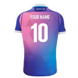 2025-2026 Glasgow Warriors Rugby Training Jersey (Blue)