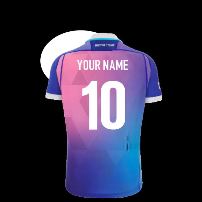 2025-2026 Glasgow Warriors Rugby Training Jersey (Kids) (Your Name)