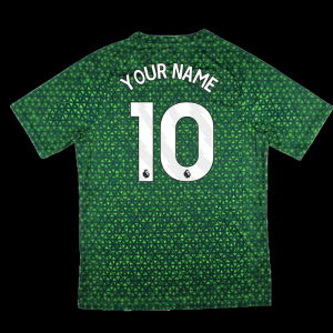 2025-2026 Man City Warm Up Jersey (Green Terrain) (Your Name)