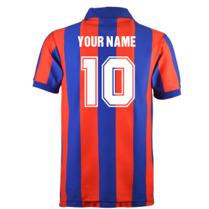 Crystal Palace 1975-76 Retro Football Shirt (Your Name)