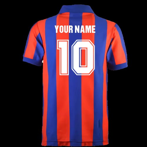 Crystal Palace 1975-76 Retro Football Shirt (Your Name)