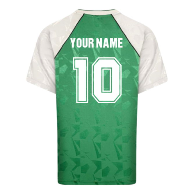 Hibernian 1990 Retro Home Shirt (Your Name)