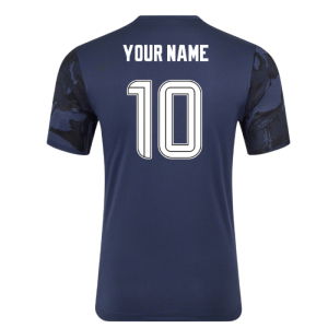 2025-2026 Rangers Third Pre Match Short Sleeve Tee (Indigo)