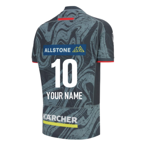 2025-2026 Gloucester Rugby Euro Replica Shirt (Your Name)