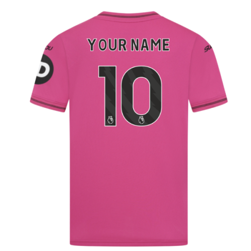 2025-2026 Wolves Goalkeeper Away Shirt (Pink) - Kids (Your Name)  2025-2026 Wolves Goalkeeper Away Shirt (Pink) - Kids (Your Name)
