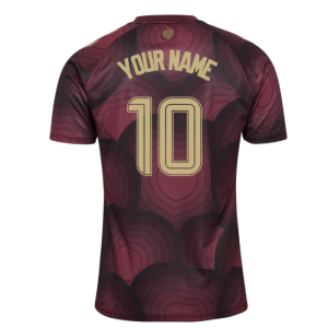 2025-2026 Hearts Home Pre Match Shirt (Maroon)