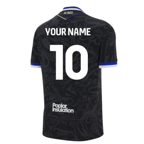 2025-2026 Bristol Rovers Away Shirt (Your Name)