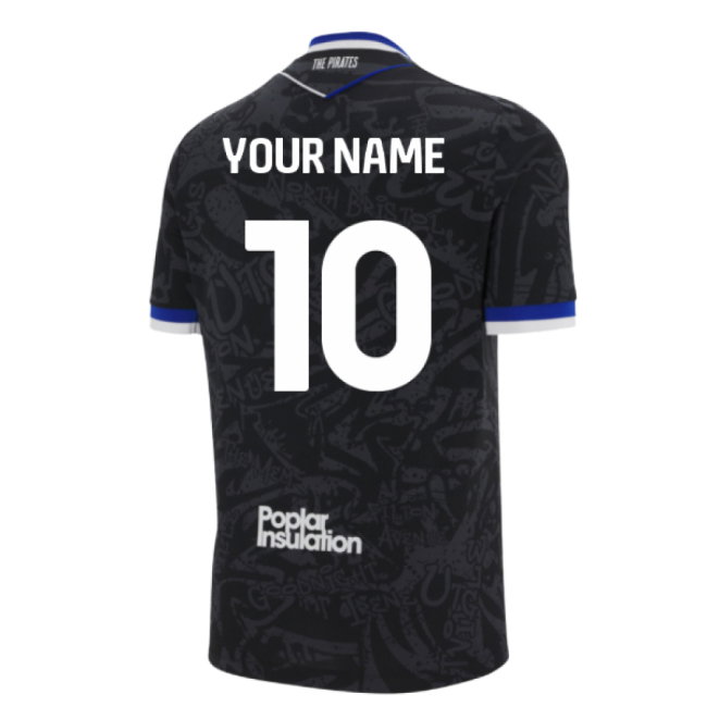 2025-2026 Bristol Rovers Away Shirt (Your Name)
