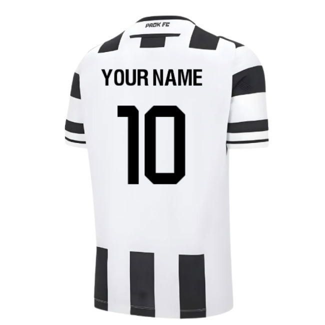 2025-2026 PAOK Salonika Home Shirt (Your Name)