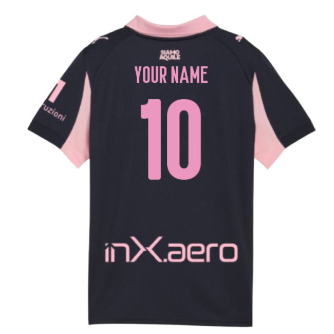 2025-2026 Palermo Away Shirt (Kids) (Your Name)