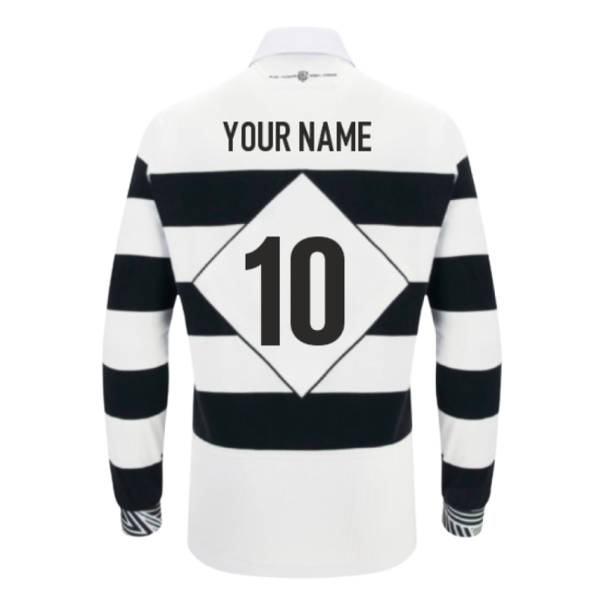 2025-2026 Barbarians Home Cotton LS Rugby Shirt (Your Name)