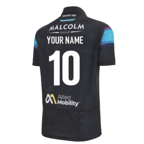 2025-2026 Glasgow Warriors Euro Replica Rugby Shirt (Your Name)