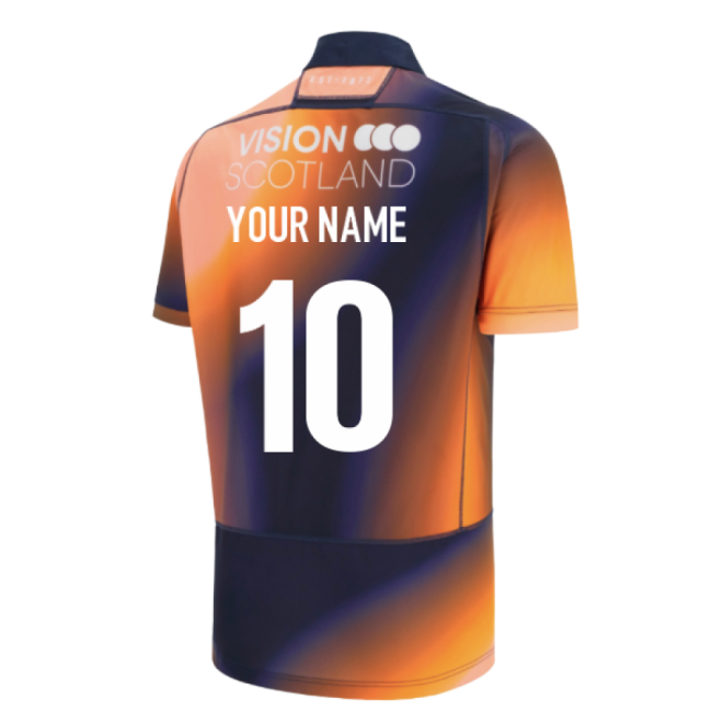 2025-2026 Edinburgh Rugby Euro Replica Shirt (Your Name)