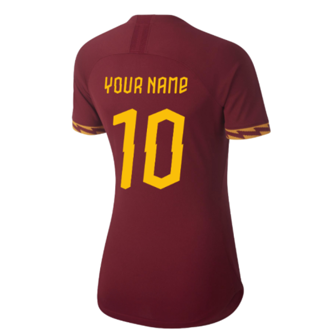 2019-2020 Roma Home Shirt (Womens) (Your Name)