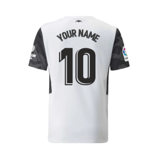 2021-2022 Valencia Home Shirt (Kids) (Your Name)