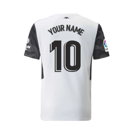 2021-2022 Valencia Home Shirt (Kids) (Your Name)