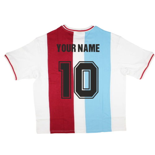 Crystal Palace 1972-1973 Don Rogers Retro Football Shirt (Your Name)