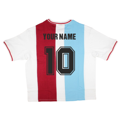 Crystal Palace 1972-1973 Don Rogers Retro Football Shirt (Your Name)