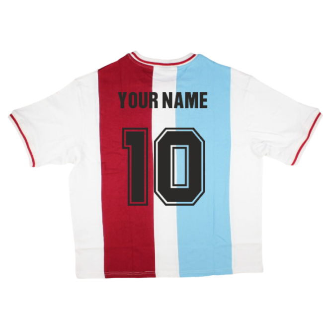 Crystal Palace 1972-1973 Don Rogers Retro Football Shirt (Your Name)