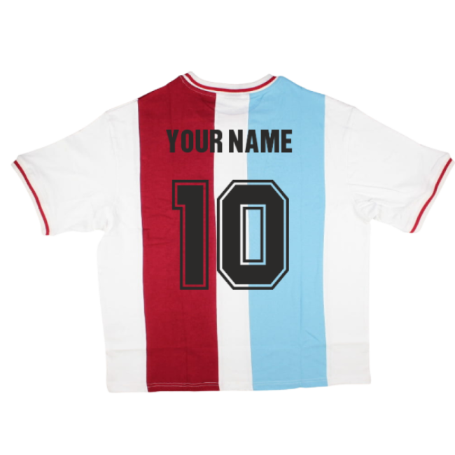 Crystal Palace 1972-1973 Don Rogers Retro Football Shirt (Your Name)