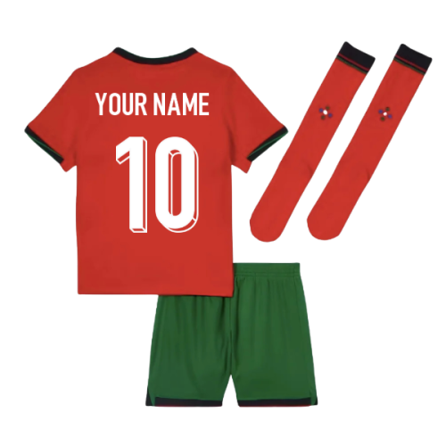 2024-2025 Portugal Home Mini Kit (Your Name)