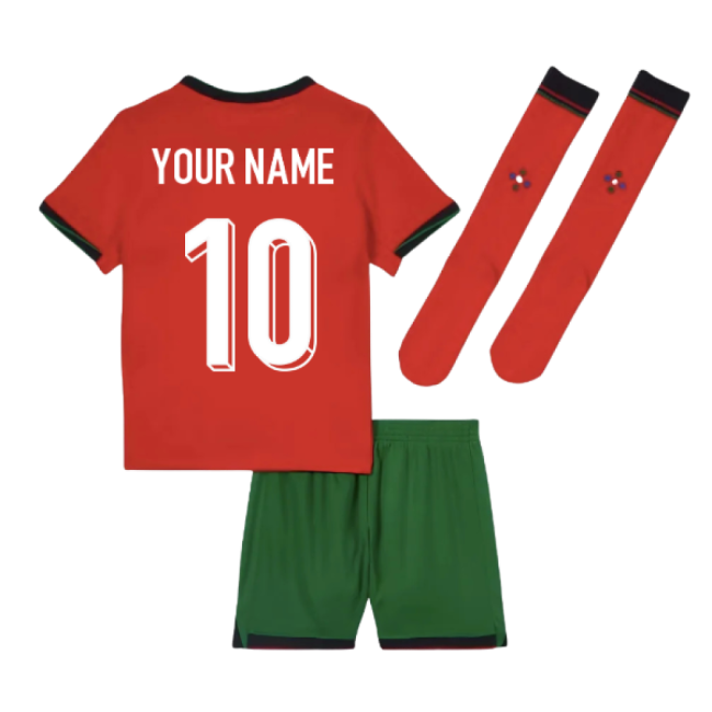 2024-2025 Portugal Home Mini Kit (Your Name)