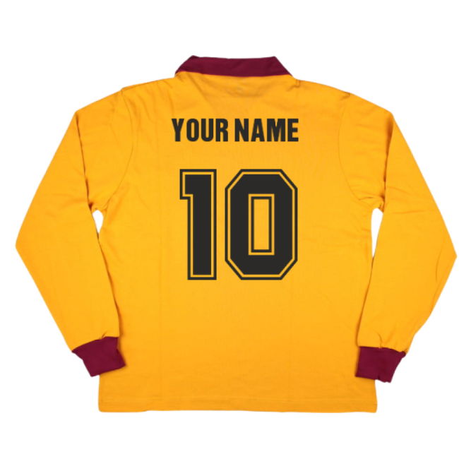 Motherwell 1972-1973 Retro Football Shirt (Your Name)