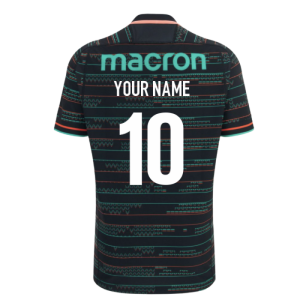 2025-2026 Barbarians Rugby Training Jersey (Black)
