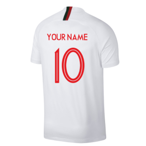 2018-2019 Portugal Away Shirt (Your Name)