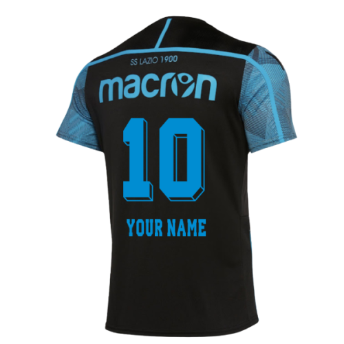 2018-2019 Lazio Training Shirt (Black) (Your Name)