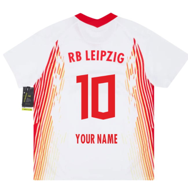 2020-2021 RB Leipzig Home Shirt (White) (Your Name)