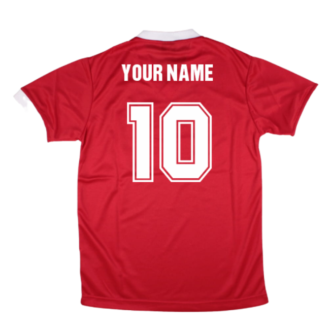 Canada 1980s Retro Football Shirt (Your Name)
