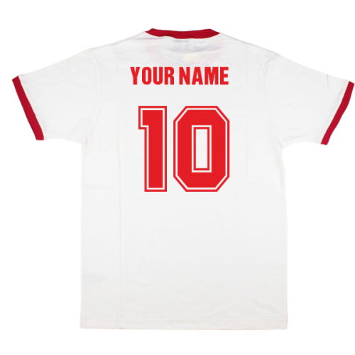 England T-Shirt - White (Your Name)