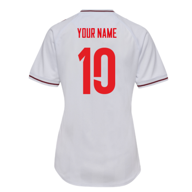 2025-2026 Denmark Womens Away Shirt (Ladies) (Your Name)